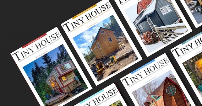 Tiny House Magazine covers